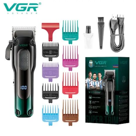 Машинка для стрижки VGR V-013 green