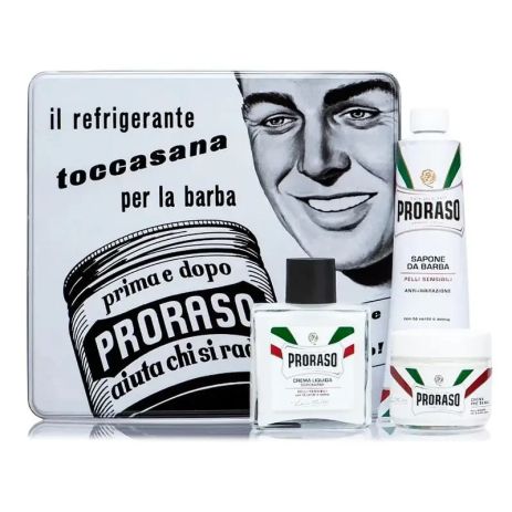 Набор для бритья Proraso Vintage Selection Toccasana в металлической коробке Набор для бритья Proraso Vintage Selection Toccasana в металлической коробке