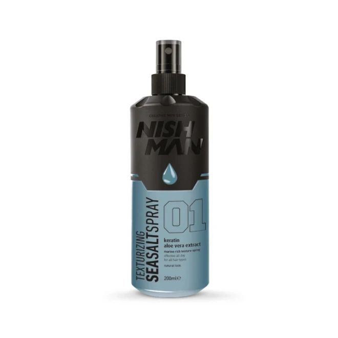Соляной спрей для стилизации волос Nishman Texturizing Sea Salt Spray 200 мл Соляной спрей для стилизации волос Nishman Texturizing Sea Salt Spray 200 мл
