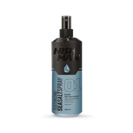 Соляной спрей для стилизации волос Nishman Texturizing Sea Salt Spray 200 мл Соляной спрей для стилизации волос Nishman Texturizing Sea Salt Spray 200 мл