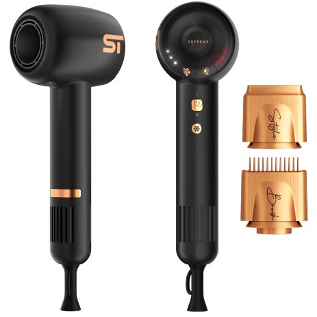 Фен для волосся ST Hair Dryer чорний, SHD347/BLK Фен для волосся ST Hair Dryer чорний, SHD347/BLK
