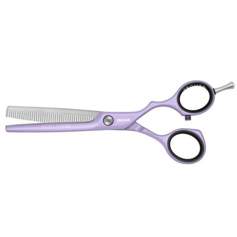 Філірувальні ножиці Jaguar White Line Pastell Plus Lavender, 5.5", 40 зубців