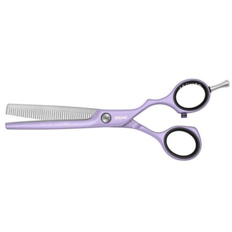 Філірувальні ножиці Jaguar White Line Pastell Plus Lavender, 5.5", 40 зубців