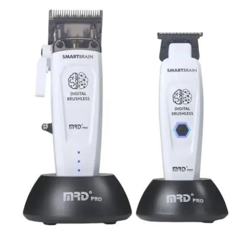 Набір машинка + тример MRD PRO Smartbrain 2.0 White 90-4W Набір машинка + тример MRD PRO Smartbrain 2.0 White 90-4W