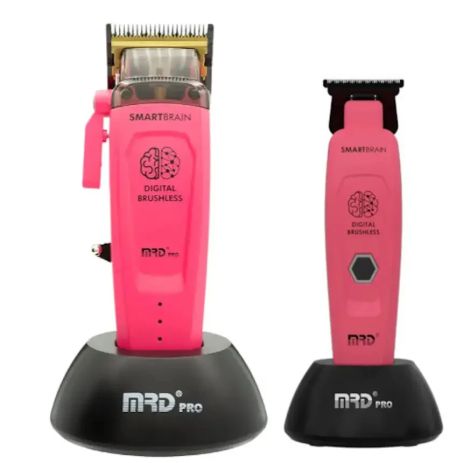 Набір машинка + тример MRD PRO Smartbrain 2.0 Pink 90-4P Набір машинка + тример MRD PRO Smartbrain 2.0 Pink 90-4P