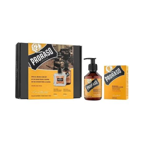 Набор для ухода за бородой Proraso Duo Pack Wood & Spice