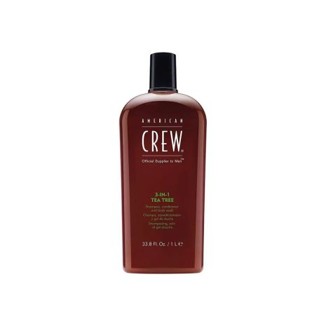 Шампунь American Crew 3 IN 1 Tea Tree Shampoo 1000 Шампунь American Crew 3 IN 1 Tea Tree Shampoo 1000