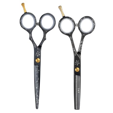 Набір перукарських ножиць SPL 5.5" 95355-55 та 95535-35 (95355-02)