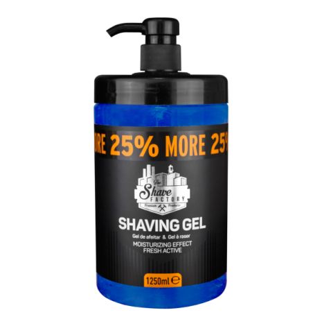 Гель для гоління The Shave Factory Shaving Gel Sapphire 1,25л