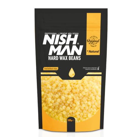 Воск для депиляции в гранулах Nishman Professional Hard Wax Beans Natural 500г
