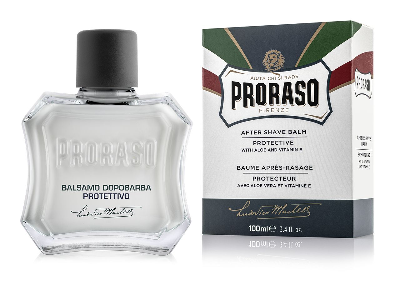 Бальзам після гоління Proraso з алое та вітаміном Е захисний 100 мл Бальзам після гоління Proraso з алое та вітаміном Е захисний 100 мл