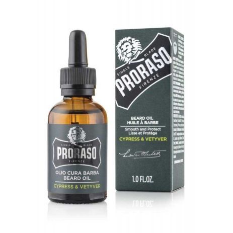 Олія для бороди Proraso Cypress and Vetyver Beard Oil 30 мл