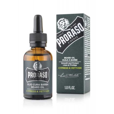 Олія для бороди Proraso Cypress and Vetyver Beard Oil 30 мл