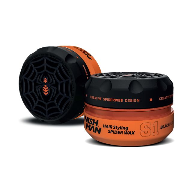 Віск-павутинка для волосся Nishman Spider Wax Blackwidow S1 100 мл Віск-павутинка для волосся Nishman Spider Wax Blackwidow S1 100 мл