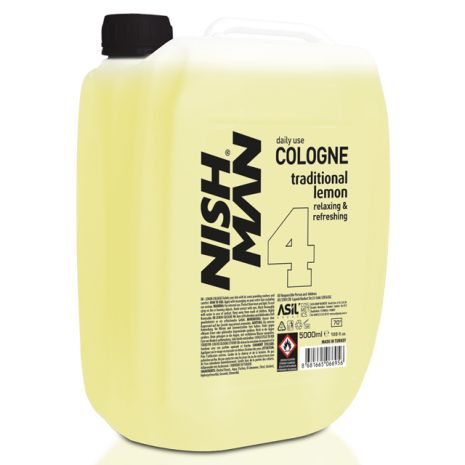 Одеколон після гоління Nishman No4 Lemon After Shave Cologne (Лимон) 5000 мл