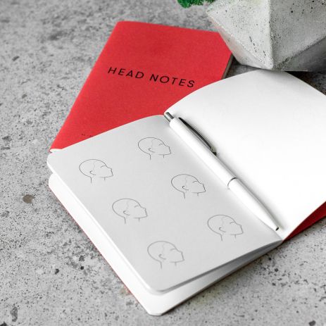 Блокнот для парикмахерских схем стрижек Head Notes Женские стрижки