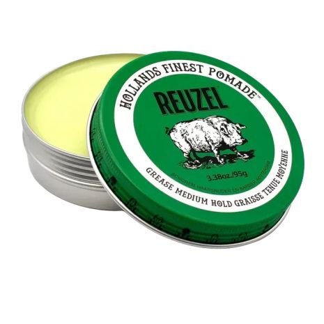 Помада для волосся Reuzel Green Medium Hold Grease 95г