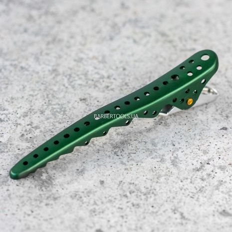 Зажим для волосся Y.S.Park Shark Clip 105мм 1шт Зелений