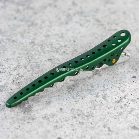 Зажим для волосся Y.S.Park Shark Clip 105мм 1шт Зелений