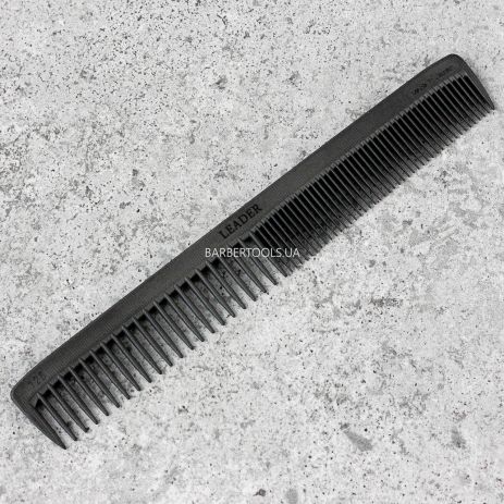 Leader 125 Гребінець для стрижки Чорний карбон
