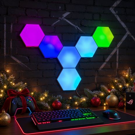 Настенная LED лампа "Соты" BL00044