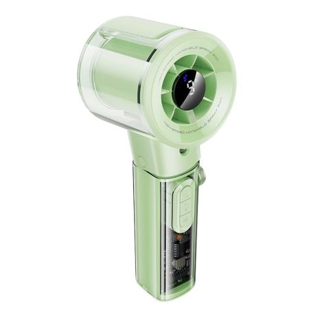 Вентилятор Hoco Spray series ice cooling handheld fan HX614 | 100 Levels, 60dB, 15h, 50mL | green