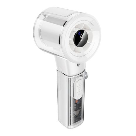 Вентилятор Hoco Spray series ice cooling handheld fan HX614 | 100 Levels, 60dB, 15h, 50mL | white