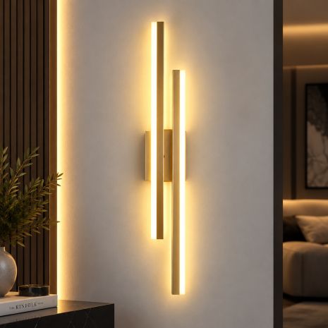 Бра настінне V K26001-650 GD, золоте, LED 36W