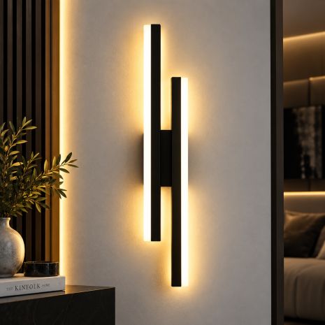 Світлодіодне настінне бра V K26001-650 BK, чорне LED