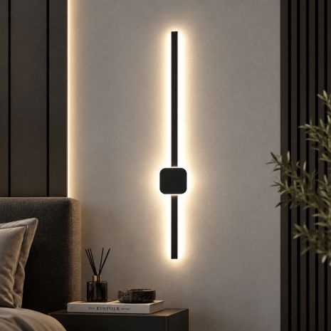 Бра настінне V K26002-600 BK, чорне, LED
