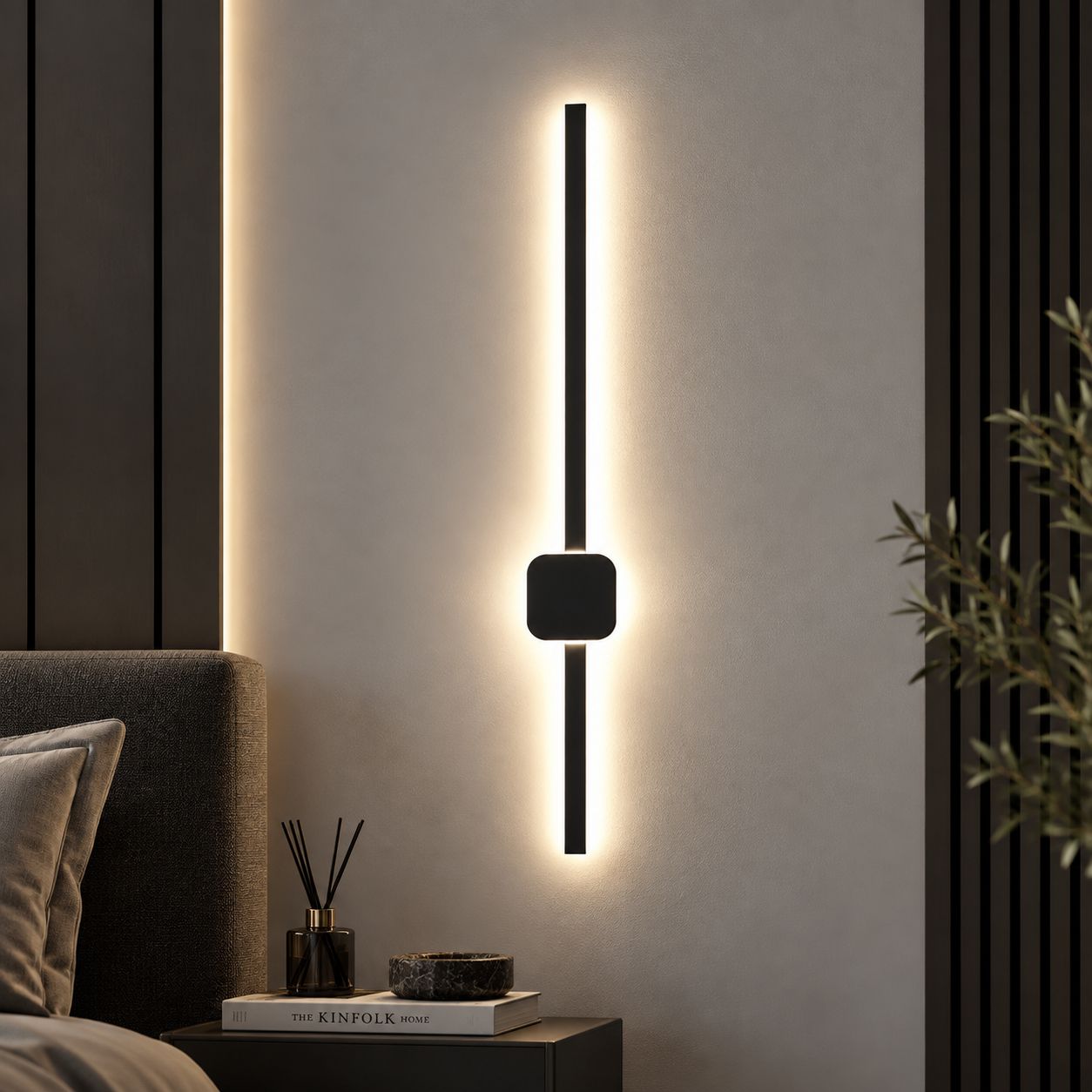 Бра настенная V K26002-600 BK, черная, LED Бра настенная V K26002-600 BK, черная, LED