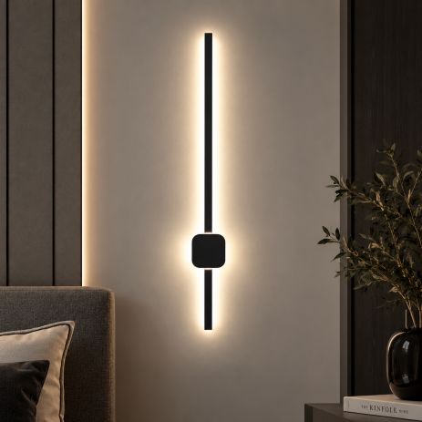 Бра настінне V K26002-1000 BK, чорне, LED Бра настінне V K26002-1000 BK, чорне, LED