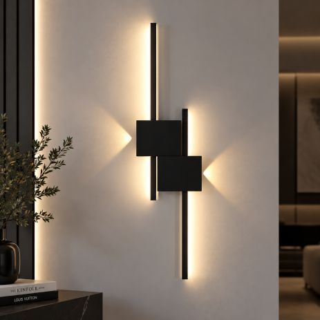 Бра настенная V K26023-800 BK, черная, LED 55W Бра настенная V K26023-800 BK, черная, LED 55W