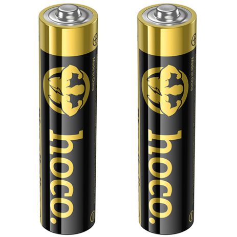Alkaline battery HOCO JA2A |AAA, LR03, 1.5V| (2PCS) black Alkaline battery HOCO JA2A |AAA, LR03, 1.5V| (2PCS) black