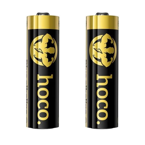 Alkaline battery HOCO JA1A |AA, LR6, 1.5V| (2PCS) black