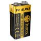 Alkaline battery HOCO JA9 |6LR61, 9V| black