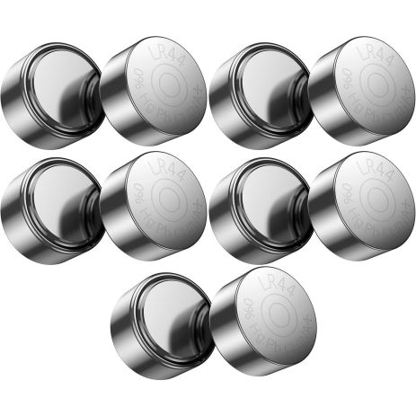Button batter HOCO Button battery JA8 LR44 (10PCS) black