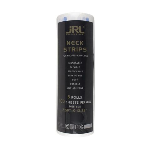 Паперові комірці для стрижки білі JRL 5x100 — купити | BarberX