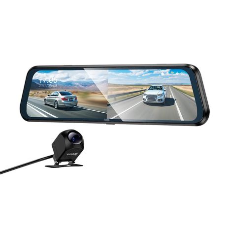 Відеореєстратор HOCO streaming media driving recorder (dual-channel with rear camera) DV16 | 1080p/30fps, 9,66 "|