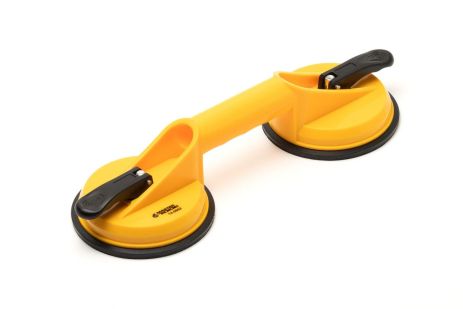 Вакуумний тримач для скла Ø 125 мм 2в1 80 кг ABS пластик MASTERTOOL 14-0902
