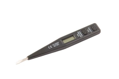 Фазометр цифровий 12-220V MASTERTOOL 40-0003