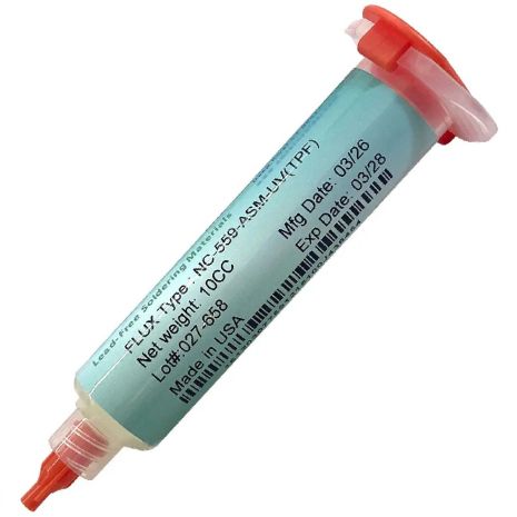 Флюс-паста NC-559-ASM-UV (TPF) безотмывочная 10CC