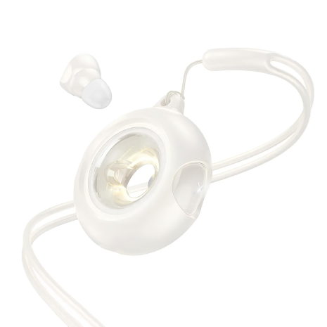 Навушники бездротові HOCO EW71 Galaxia true wireless BT5.4/6hours Milky White