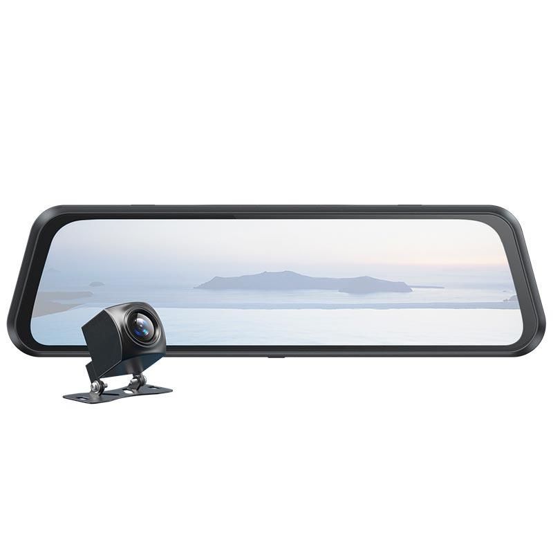 Видеорегистратор HOCO 9.66-inch rearview mirror driving recorder (dual-channel) DI36 |1080p, 24h Monitoring| black Видеорегистратор HOCO 9.66-inch rearview mirror driving recorder (dual-channel) DI36 |1080p, 24h Monitoring| black