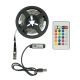 LED лента USB RGB 5V, IP 20, 2м, с Bluetooth и пультом, на самоклейке