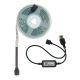 LED стрічка USB RGB 5V, IP 20, 10м, 100 світлодіодів, Bluetooth, на самоклейці LED стрічка USB RGB 5V, IP 20, 10м, 100 світлодіодів, Bluetooth, на самоклейці