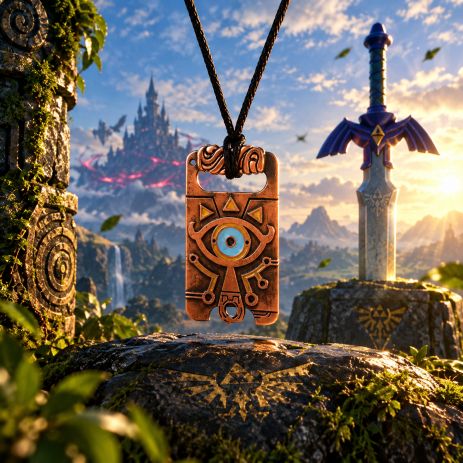 Кулон Игра Zeldas Master Sword модель подвеска Дыхание дикой амулет с глазом