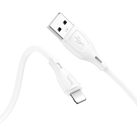 USB Кабель HOCO X61 USB - Lightning (1М) білий USB Кабель HOCO X61 USB - Lightning (1М) білий