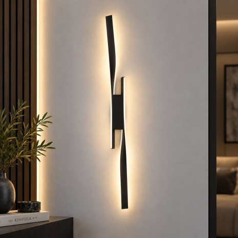 Бра настінне V K26004-600 BK, чорне, LED 36W Бра настінне V K26004-600 BK, чорне, LED 36W