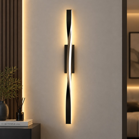 Бра настінне V K26005-600 BK, чорне, LED 24W Бра настінне V K26005-600 BK, чорне, LED 24W